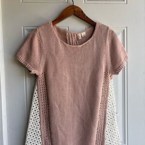 Moth Blush Knit Top